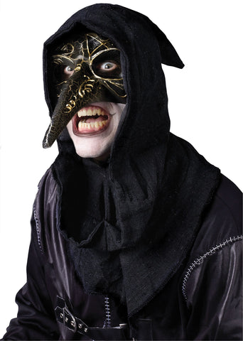 Venetian Raven Mask Black