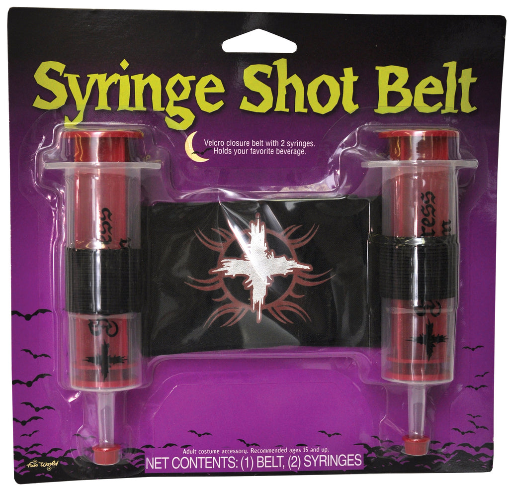 Belt And Syringe Seductress