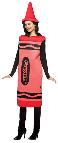 Crayola Costume Red Adlt Sm-md