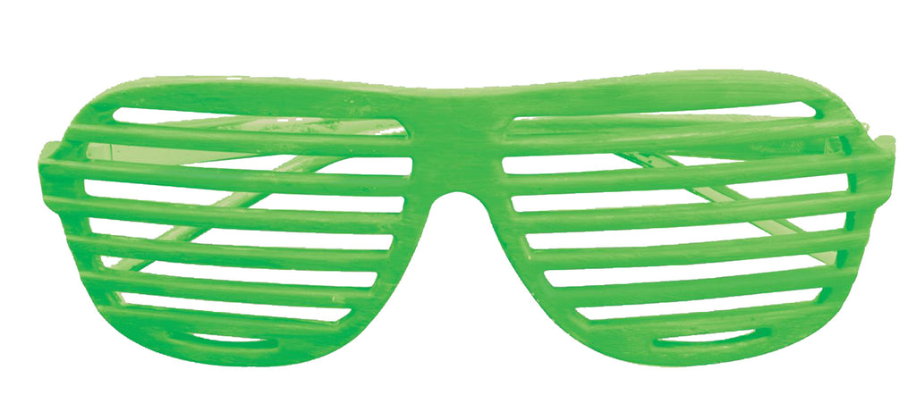 Glasses Slot Neon Green