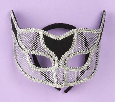 Ven Mask Netted Silver