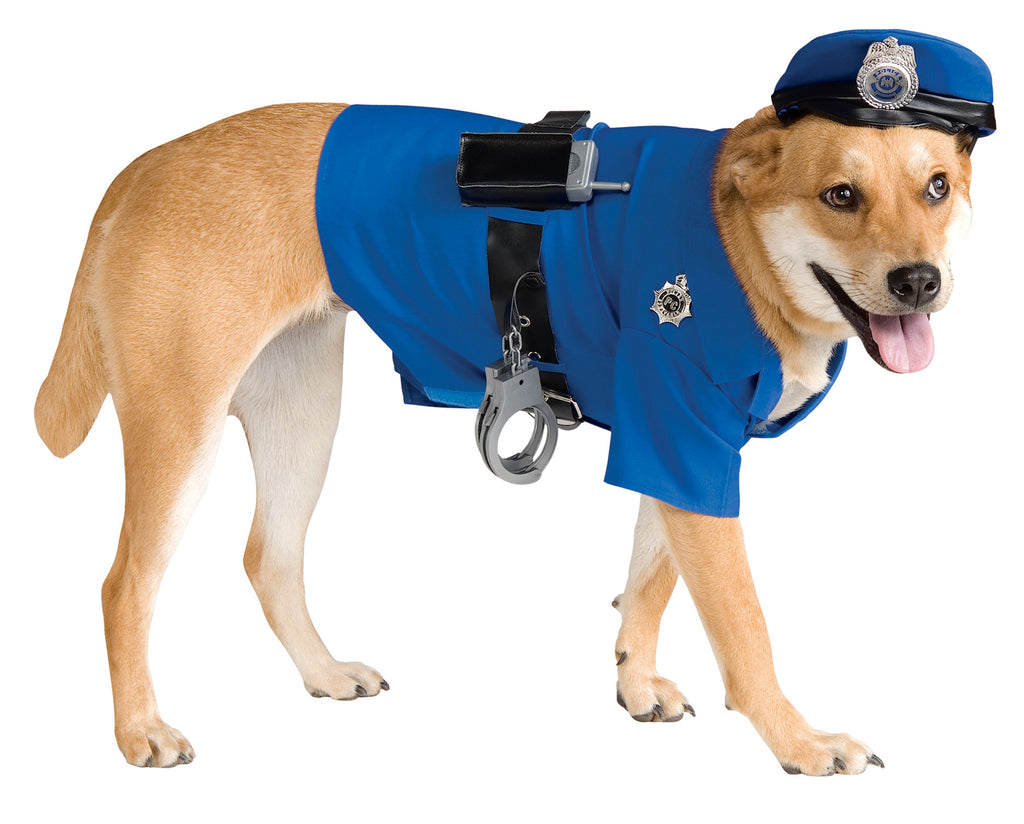 Pet Police Costume Small