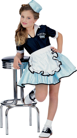 Car Hop Girl Child Costume Sm