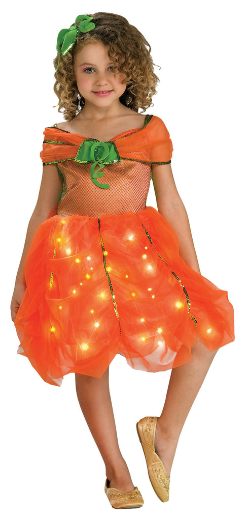 Lite Up Pumpkin Princess Med