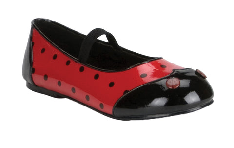 Shoes Ladybug Child Xl Bk Rd