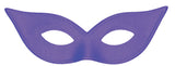 Harlequin Mask Satin White