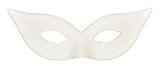 Harlequin Mask Satin White