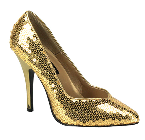 Seduce Sequin Pump Gd Size 8