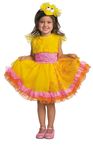 Sesame St Big Bird Frilly 3-4t