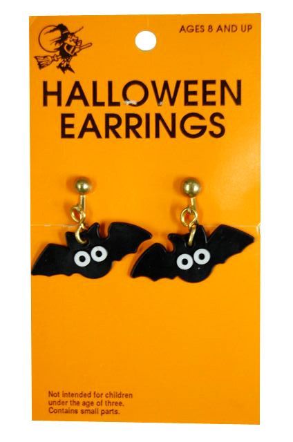 Earrings Bat