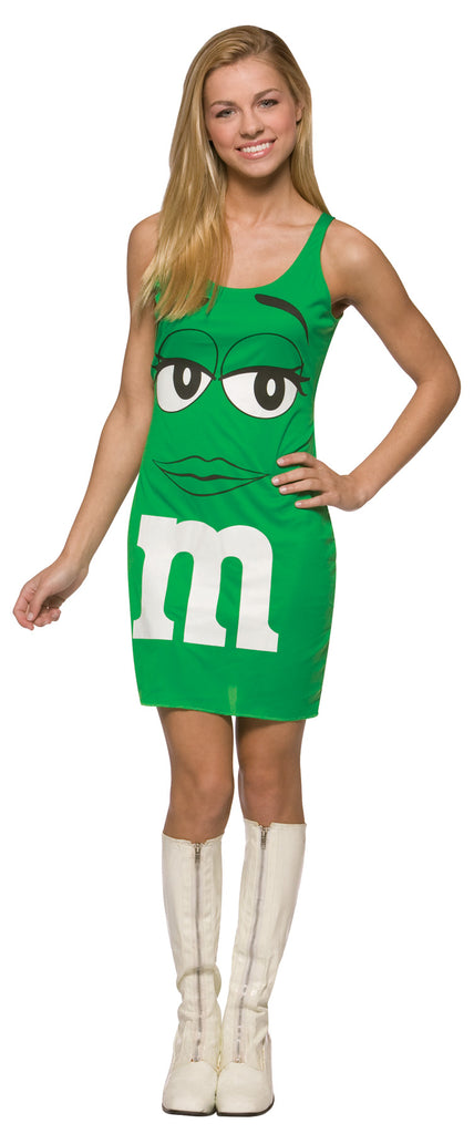 M&m's Green Tank Dress 13-16