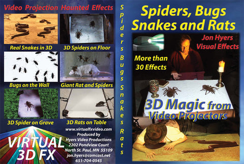 Dvd Spiders Snakes And Rats