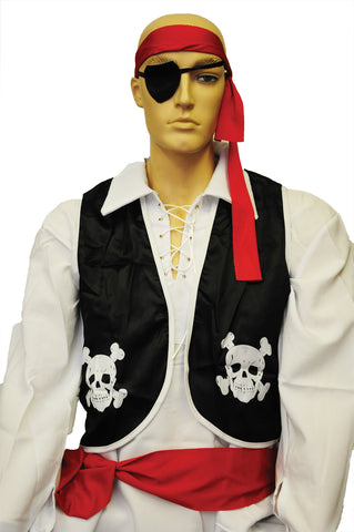 Pirate Kit Adult 1 Sz