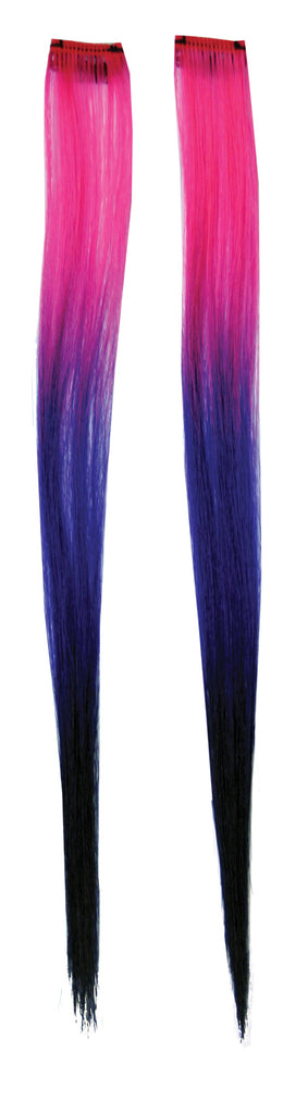 Hair Extension Hot Pink Purple