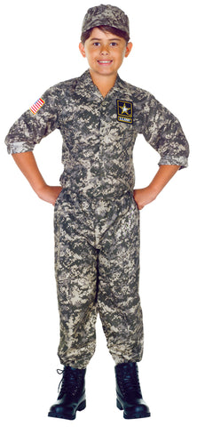 U.s. Army Camo Set Child (4-6)