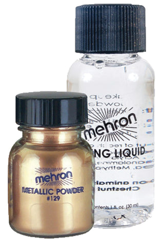 Metallic Gold Liquid Powder