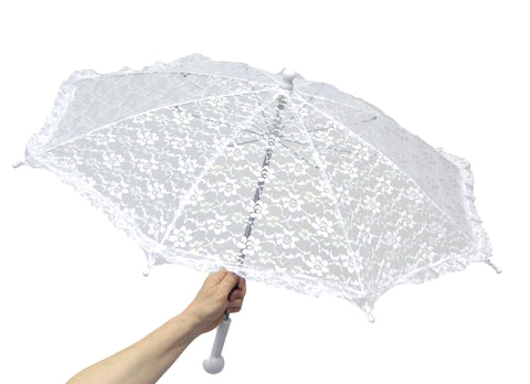 Parasol Child's Lace 22" Long