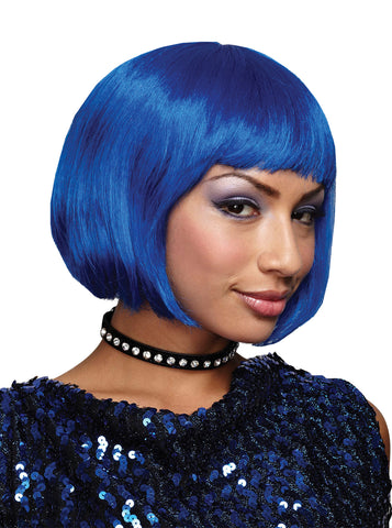 Wig Blue Bob