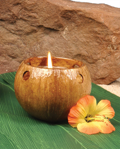 Coconut Tealight Candle Holder