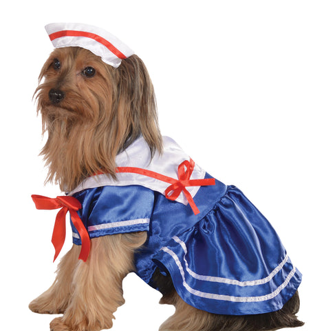 Pet Costume Sailor Girl Lg