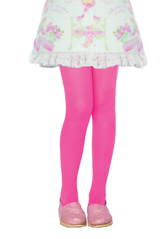 Tights Child Neon Pink 11-13