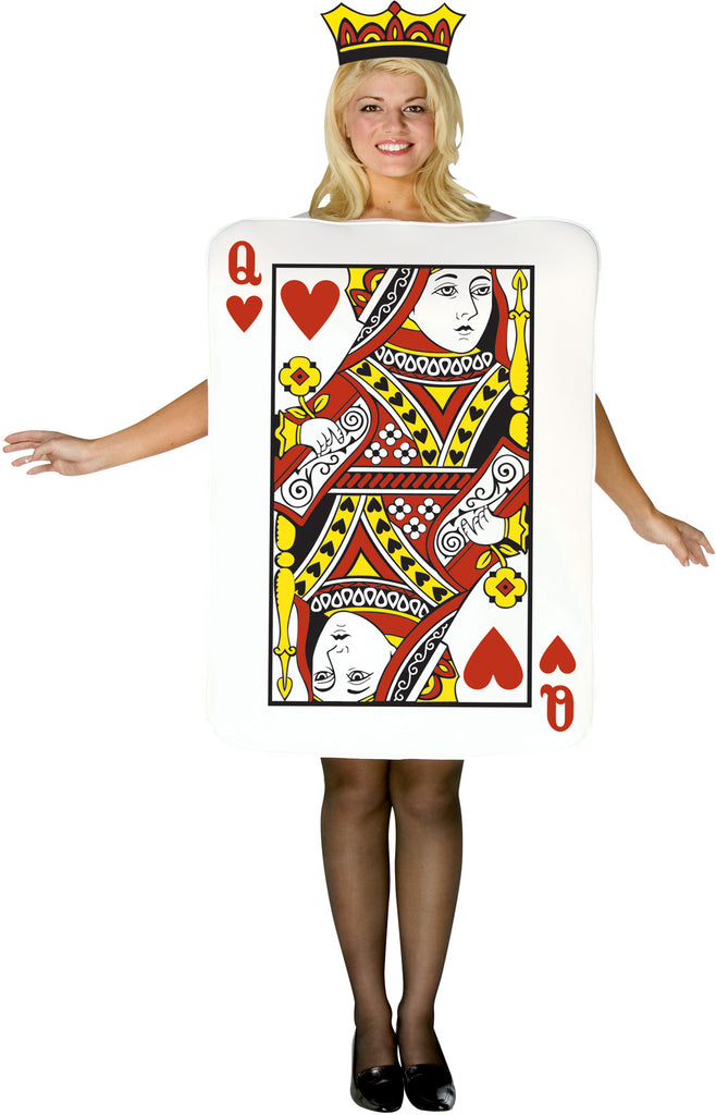 Queen Of Hearts Card Adult