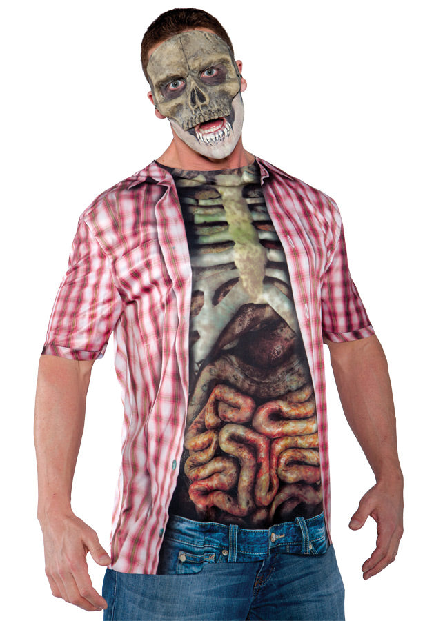 Photo Real Shirt Skeleton