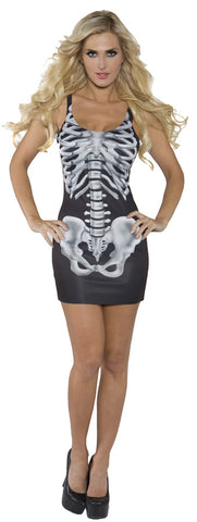 Bones Adult Dress Xsmall