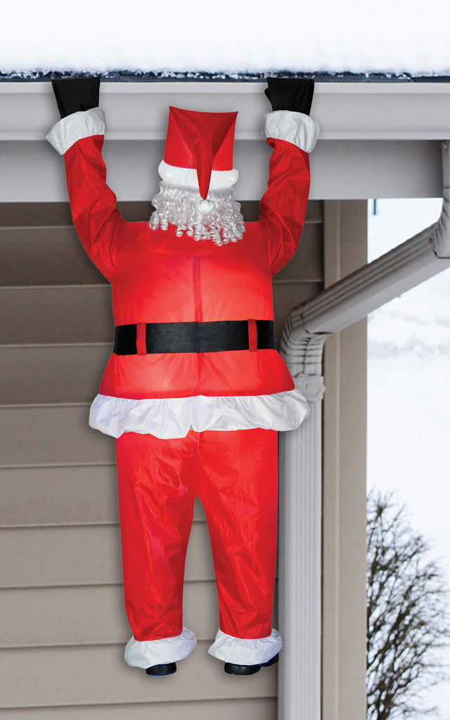 Airblown Santa Hanging