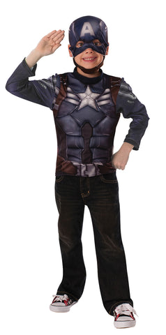 Capt America Child Small Mu