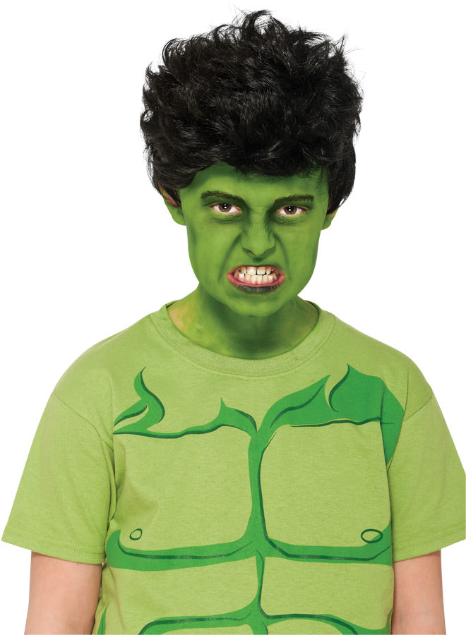 Hulk Wig Child