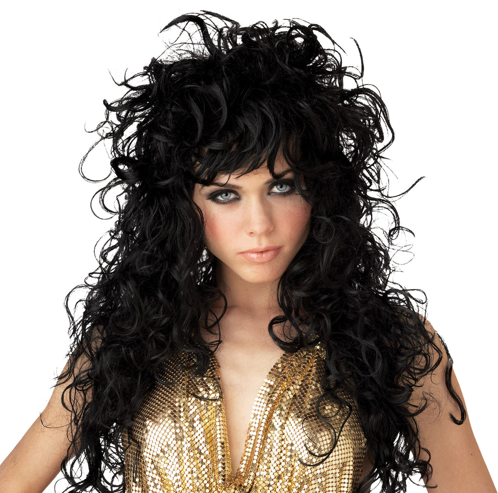 Seduction Black Wig