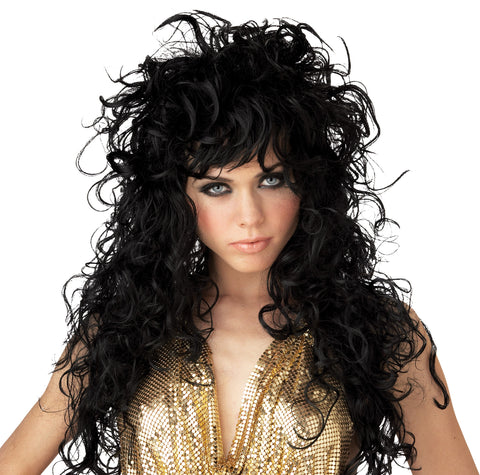 Seduction Black Wig