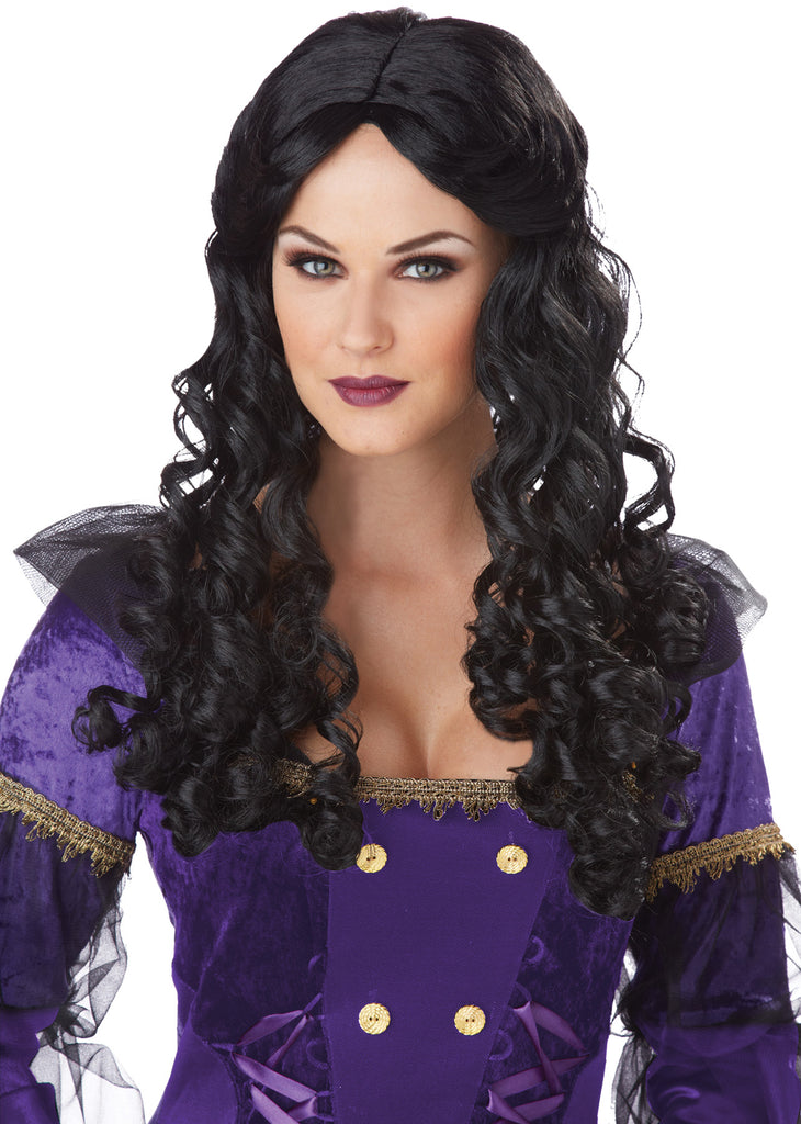 Renaissance Black Wig