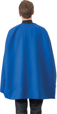 Cape Blue Hero Cape Adult 36in