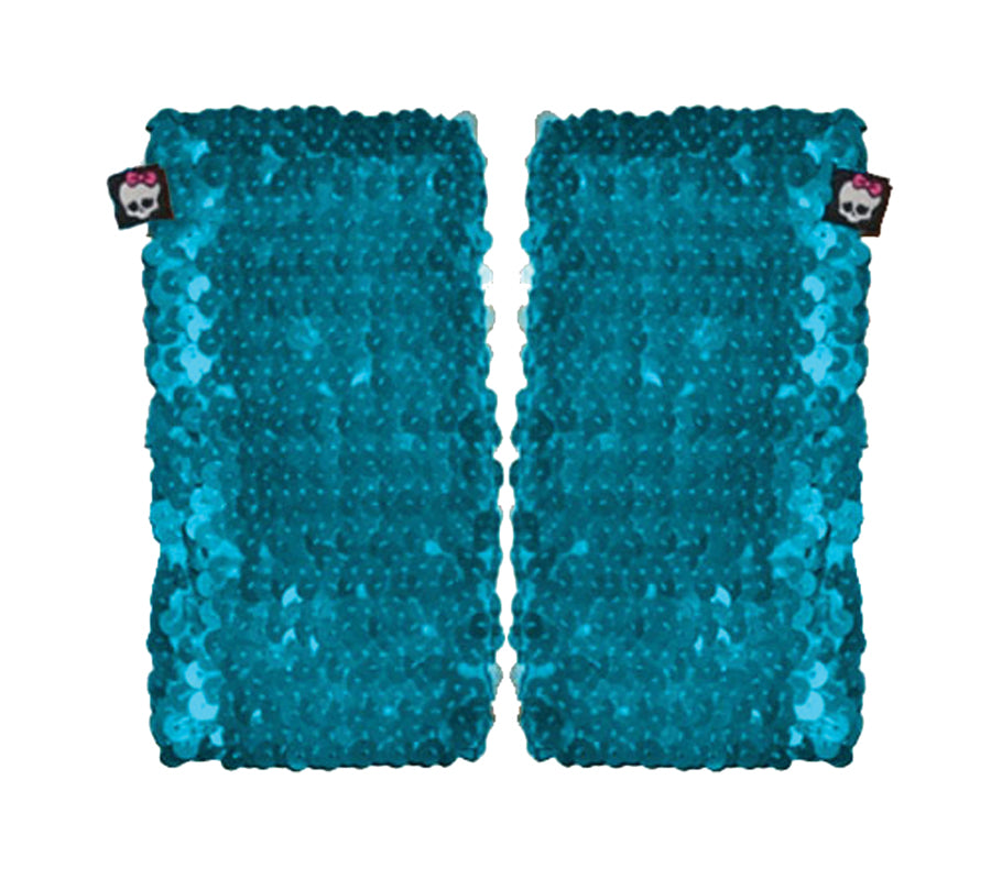 Mh Arm Warmer Blue Sequin Chld