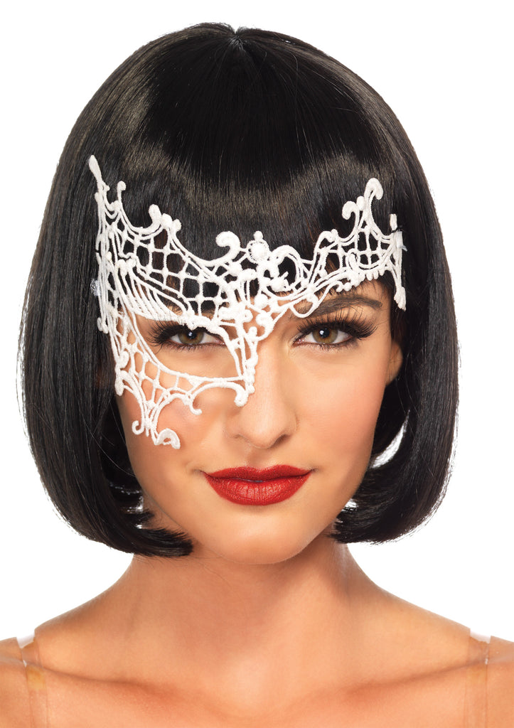 Mask Daring Venetian Wht