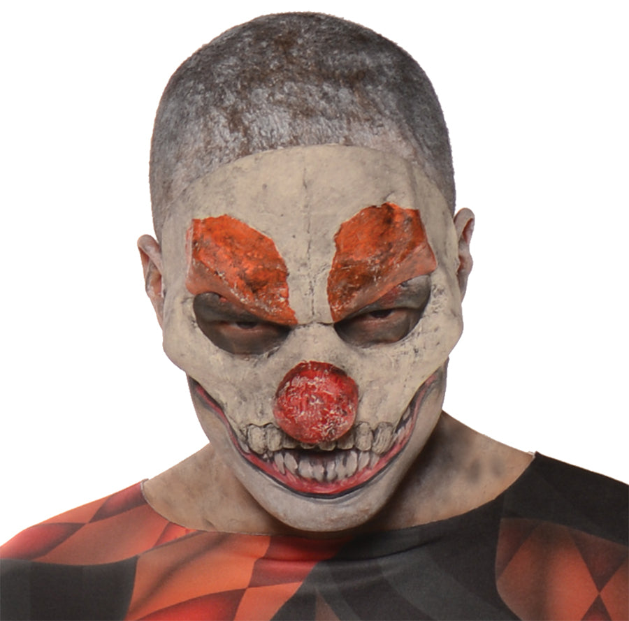 Evil Clown 3-4 Mask