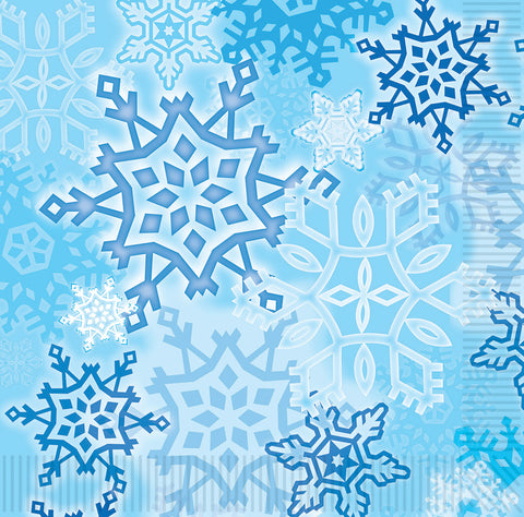 Snowflake Luncheon Napkins