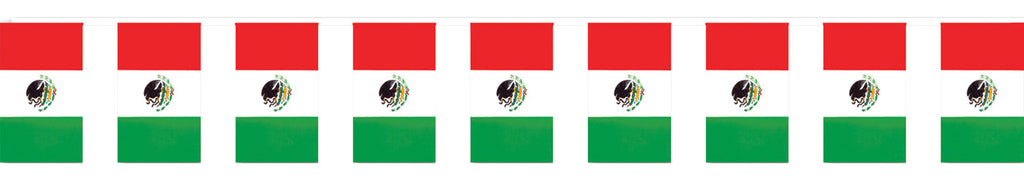 Outdoor Mexican Flag Banner