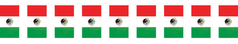 Outdoor Mexican Flag Banner