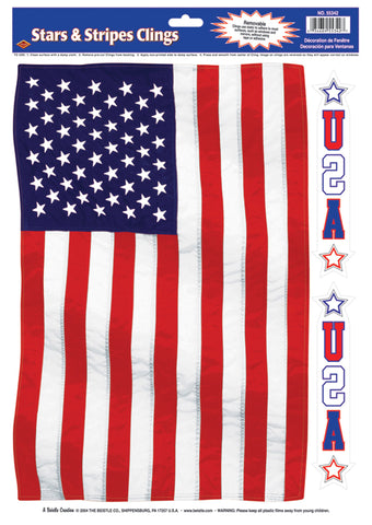 Stars  Stripes Cling