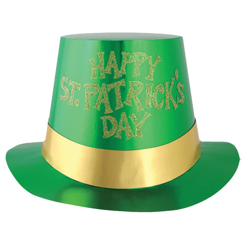 Glittered St Patricks Day 5 Pk