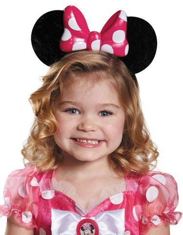 Minnie Pink Lite Up Child Ears