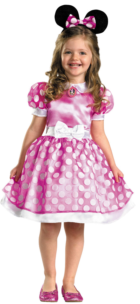 Pink Minnie Mouse Class 3t-4t