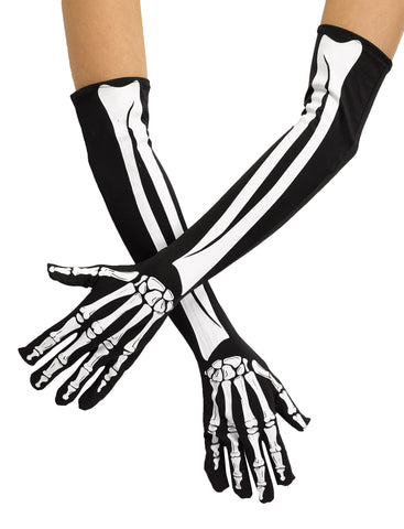 Skeleton Opera Gloves