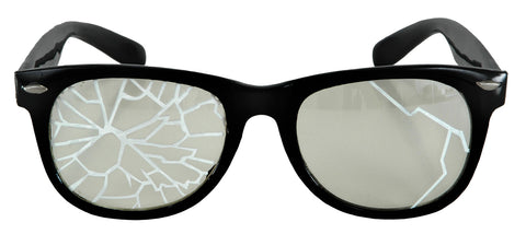 Glasses Broken Blk-clr