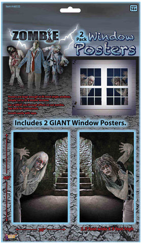 Zombie Window Clings