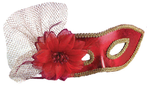 Red Venetian Mask