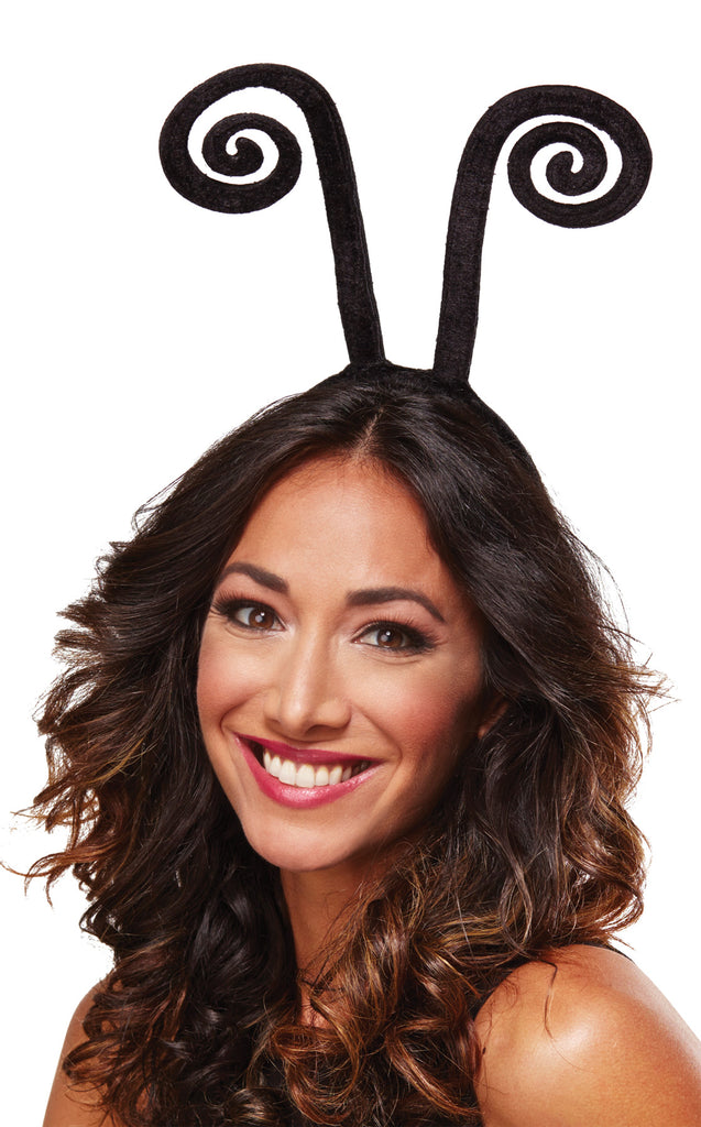 Antenna Bug Headband Curly